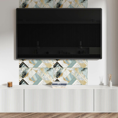Panou decorativ pvc Geometria modelelor de marmură