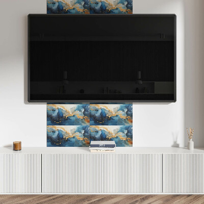 Panou perete Model abstract cu valuri