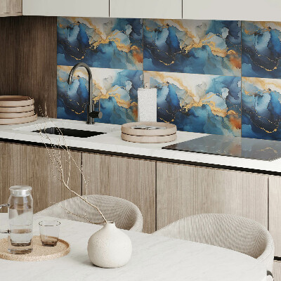 Panou perete Model abstract cu valuri