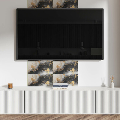 Panou perete Model abstract cu pete