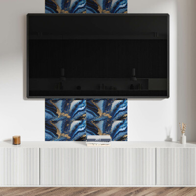 Panou decorativ pvc Model ondulat abstract