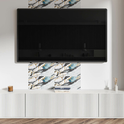 Panou decorativ pvc Model de marmură cu vene