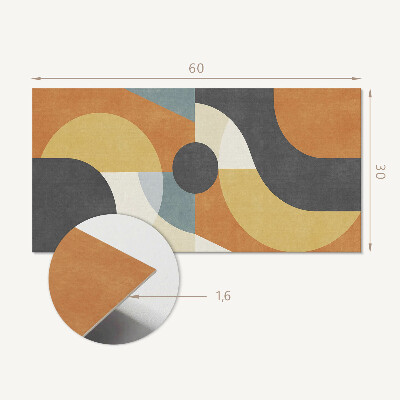 Panou decorativ pvc Forme și linii abstracte