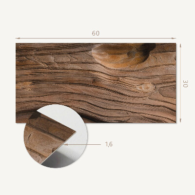 Panou decorativ pvc Granulație naturală a lemnului
