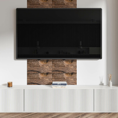 Panou decorativ pvc Granulație naturală a lemnului