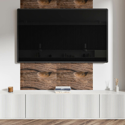 Panou decorativ pvc Granulație naturală a lemnului