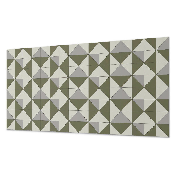 Panou de perete Model de triunghi geometric