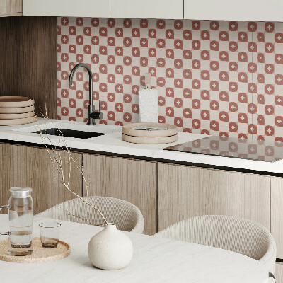 Panou perete Model geometric cu cercuri