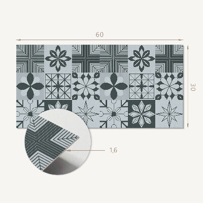 Panou decorativ pvc Modele geometrice în mozaic