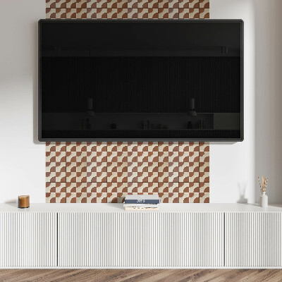 Panou de perete Placi cu model geometric