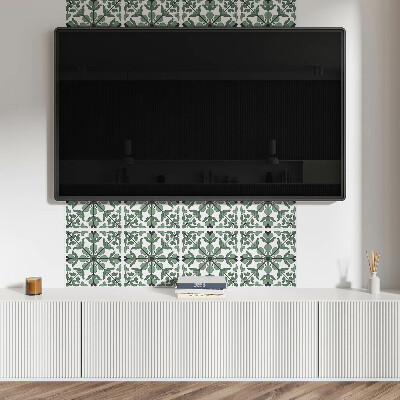 Panou decorativ pvc Model de plante cu simetrie