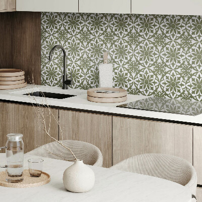 Panou de perete Model floral cu frunze