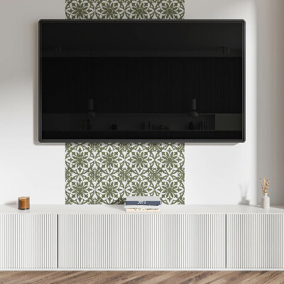 Panou de perete Model floral cu frunze