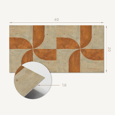 Panou decorativ pvc Geometrie cu arce