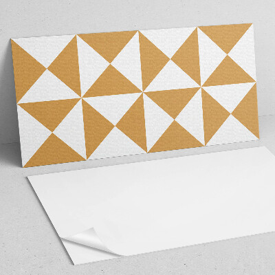 Panou decorativ pvc Model de triunghi geometric