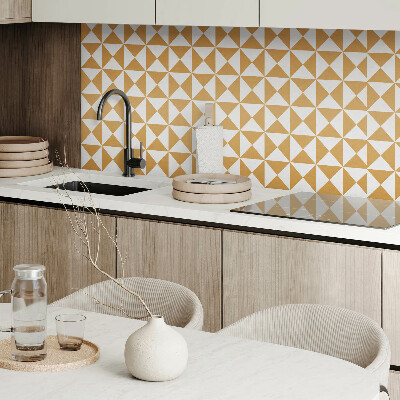 Panou decorativ pvc Model de triunghi geometric