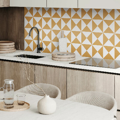 Panou decorativ pvc Model de triunghi geometric