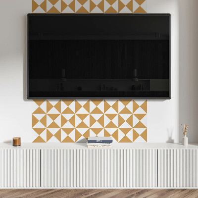 Panou decorativ pvc Model de triunghi geometric