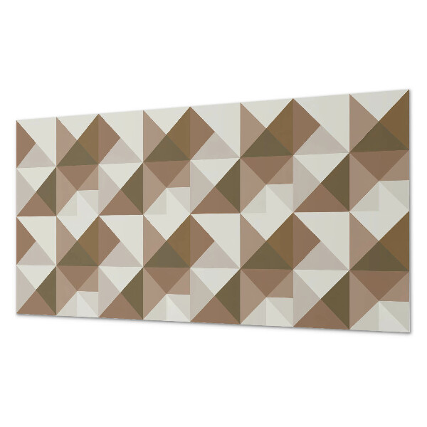 Panou de perete Geometrie în triunghiuri