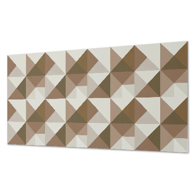 Panou de perete Geometrie în triunghiuri