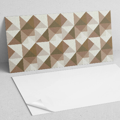 Panou de perete Geometrie în triunghiuri