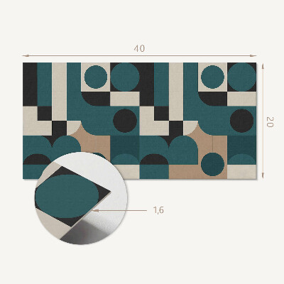 Panou decorativ pvc Forme și forme abstracte