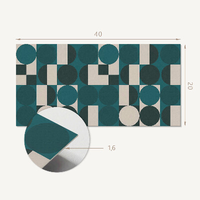 Panou de perete Geometria formelor și formelor