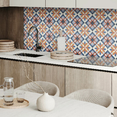 Panou perete Model floral geometric