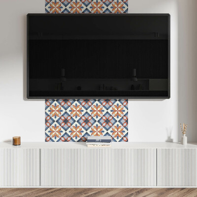 Panou perete Model floral geometric