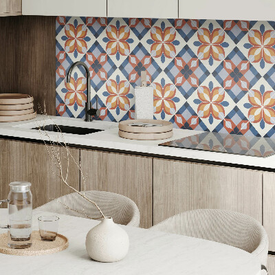 Panou perete Model floral geometric