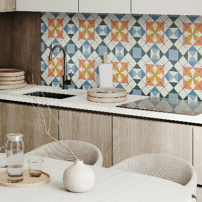 Panou decorativ pvc Model floral geometric
