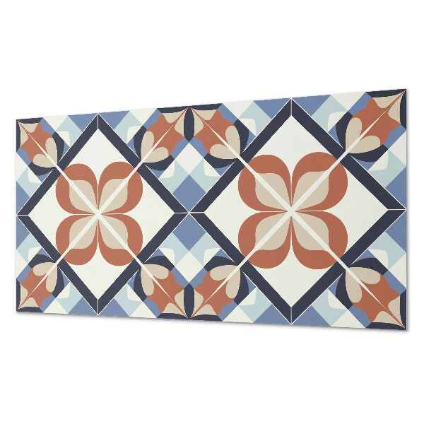 Panou de perete Model floral simetric