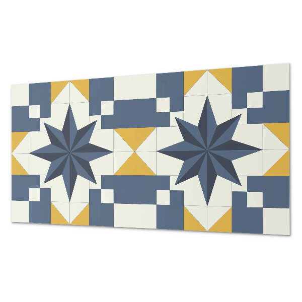 Panou perete Model stea geometric