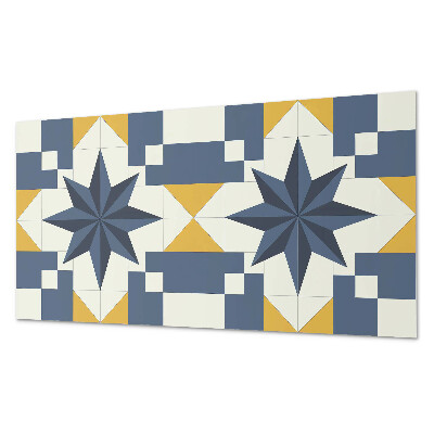 Panou perete Model stea geometric