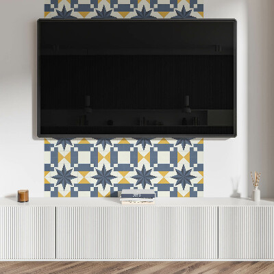 Panou perete Model stea geometric