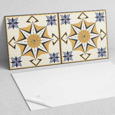Panou de perete Model de busolă cu stele
