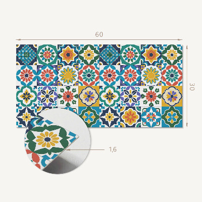 Panou decorativ pvc Modele florale și geometrice