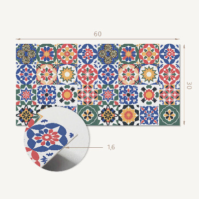 Panou decorativ pvc Modele de mozaic în rânduri