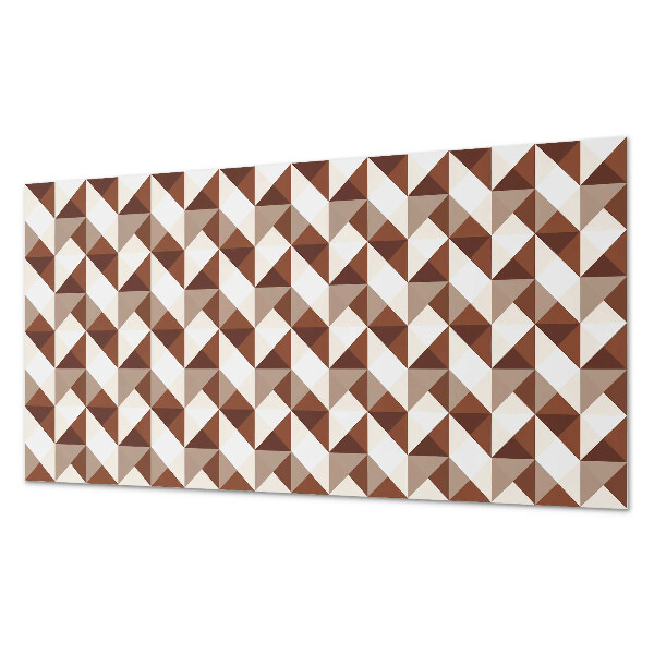 Panou de perete Model de triunghi geometric