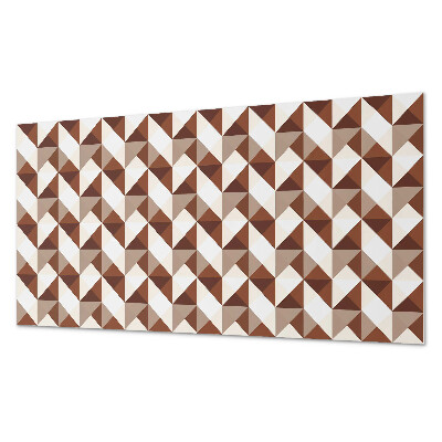 Panou de perete Model de triunghi geometric