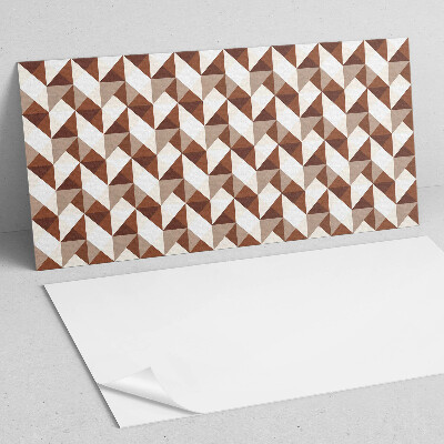 Panou de perete Model de triunghi geometric