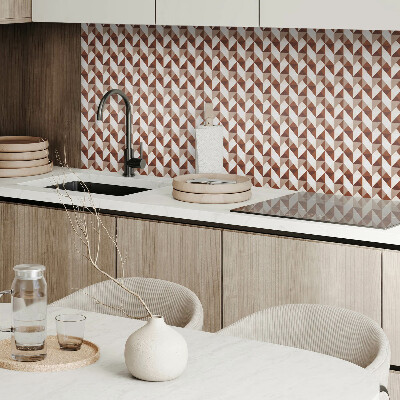 Panou de perete Model de triunghi geometric