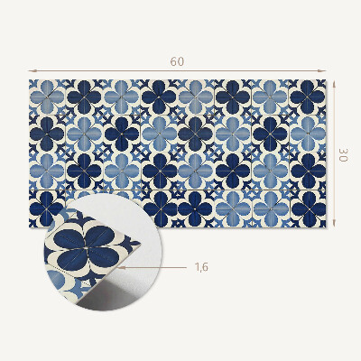 Panou decorativ pvc Model floral geometric