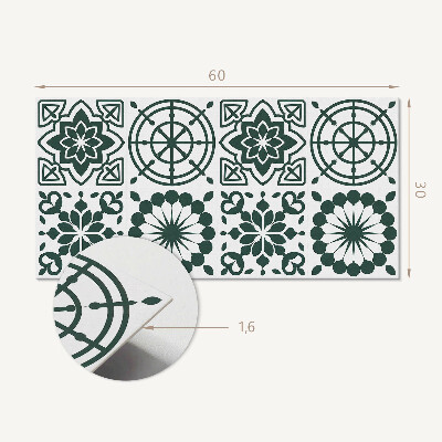 Panou perete Modele florale și geometrice