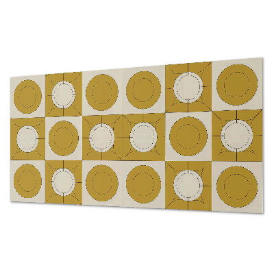 Panou perete Model geometric cu cercuri