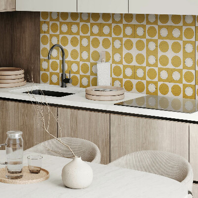 Panou perete Model geometric cu cercuri