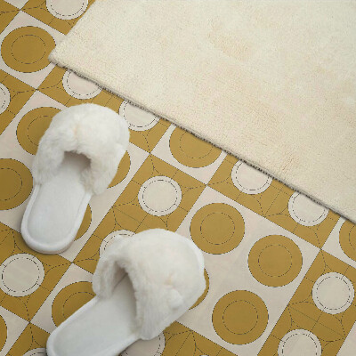 Panou perete Model geometric cu cercuri