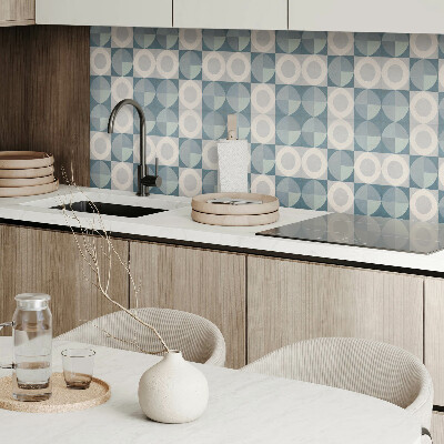 Panou decorativ pvc Geometria cercurilor și a formelor
