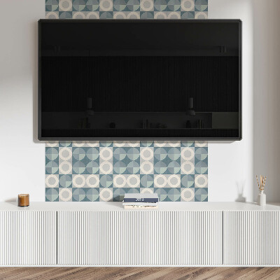 Panou decorativ pvc Geometria cercurilor și a formelor