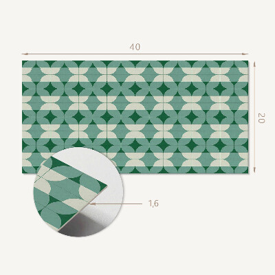 Panou perete Geometria formelor ondulate